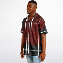 Load image into Gallery viewer, Hooded Baseball Jersey - AOP