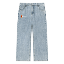 Load image into Gallery viewer, Unisex Vintage Wash Straight Leg Jeans