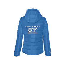 Load image into Gallery viewer, Women's Padded Hooded Jacket (H46)