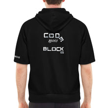 Load image into Gallery viewer, Men's Short Sleeve Fleece Hoodie (H54)