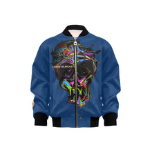 Load image into Gallery viewer, Kids' Bomber Jacket with Pockets (H40)