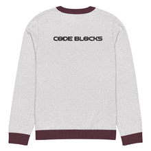 Load image into Gallery viewer, Knitted crew neck sweater