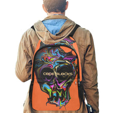 Load image into Gallery viewer, Fabric Backpack with Side Mesh Pockets (1659)