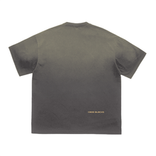 Load image into Gallery viewer, Vintage Washed Tiger Stripes Dyed Gradient T-Shirt - 250 GSM