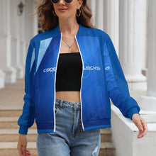 Load image into Gallery viewer, Women's Long Sleeve Zipper Jacket