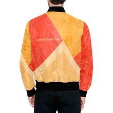 Load image into Gallery viewer, Men's All Over Print Quilted Bomber Jacket(Model H33)