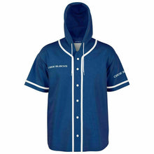 Load image into Gallery viewer, Hooded Baseball Jersey - AOP