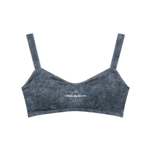 Load image into Gallery viewer, Women's Faux Denim Sports Bra