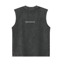 Load image into Gallery viewer, Streetwear Kids Heavyweight 285G Washed 100% Cotton Tank Top