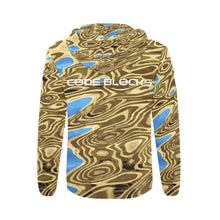 Load image into Gallery viewer, Men's All Over Print Full Zip Hoodie (Model H14)