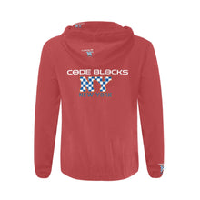 Load image into Gallery viewer, Men's All Over Print Full Zip Hoodie (Model H14)