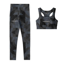 Load image into Gallery viewer, Padded Sports Bra & Leggings - AOP