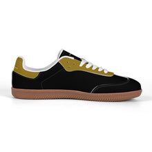 Load image into Gallery viewer, Classic White Retro Court Sneaker — Gum Sole Edition