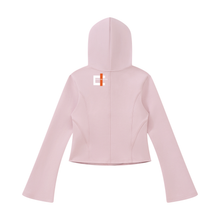 Load image into Gallery viewer, Women's Bell Sleeve Full Zip Hoodie