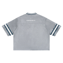 Load image into Gallery viewer, Unisex Boxy Striped Soccer Jersey