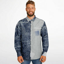Load image into Gallery viewer, Long Sleeve Button Down Shirt - AOP