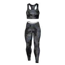 Load image into Gallery viewer, Padded Sports Bra & Leggings - AOP