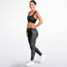 Load image into Gallery viewer, Padded Sports Bra & Leggings - AOP