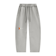 Load image into Gallery viewer, Unisex Vintage Wash Barrel Leg Fleece Sweatpants