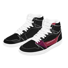 Load image into Gallery viewer, D17 High Top Synthetic Leather Sneaker