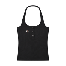 Load image into Gallery viewer, Women's Ribbed Henley Tank Top