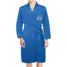 Load image into Gallery viewer, Men's Long Sleeve Belted Night Robe (H56)