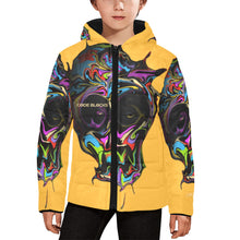 Load image into Gallery viewer, Kids' Padded Hooded Jacket (H45)