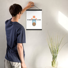 Load image into Gallery viewer, Poster with hangers