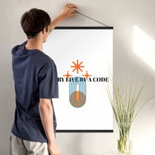 Load image into Gallery viewer, Poster with hangers