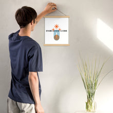 Load image into Gallery viewer, Poster with hangers