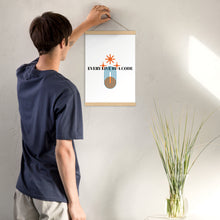 Load image into Gallery viewer, Poster with hangers