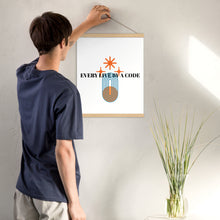 Load image into Gallery viewer, Poster with hangers