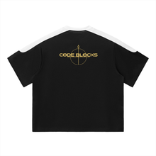 Load image into Gallery viewer, Unisex Color Block Oversized T-Shirt