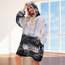 Load image into Gallery viewer, Women's Adult Hooded Blanket Shirt