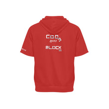 Load image into Gallery viewer, Men's Short Sleeve Fleece Hoodie (H54)