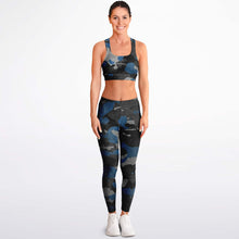 Load image into Gallery viewer, Padded Sports Bra & Leggings - AOP