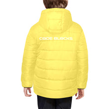 Load image into Gallery viewer, Kids' Padded Hooded Jacket (H45)