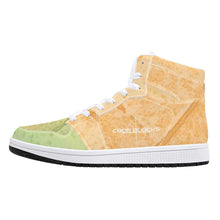 Load image into Gallery viewer, D16 High-Top Synthetic Leather Sneakers - White