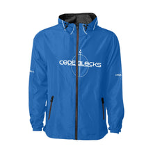 Load image into Gallery viewer, Unisex All Over Print Hooded Windbreaker (Model H23)