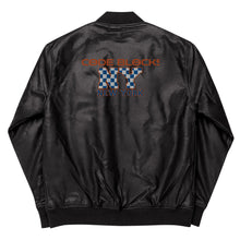 Load image into Gallery viewer, Leather Bomber Jacket