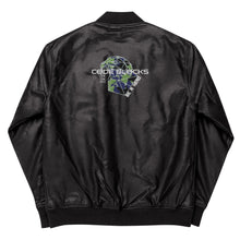 Load image into Gallery viewer, Leather Bomber Jacket