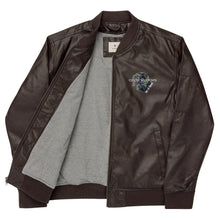 Load image into Gallery viewer, Leather Bomber Jacket