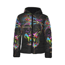 Load image into Gallery viewer, Kids' Padded Hooded Jacket (H45)