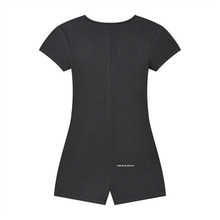 Load image into Gallery viewer, Women's Dual-Function Cape Tie-Waist Romper