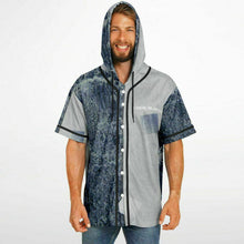Load image into Gallery viewer, Hooded Baseball Jersey - AOP