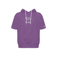 Load image into Gallery viewer, Men's Short Sleeve Fleece Hoodie (H54)