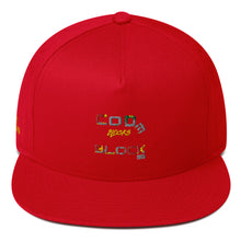 Load image into Gallery viewer, Flat Bill Cap