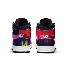 Load image into Gallery viewer, Children High-Top Synthetic Leather Sneakers