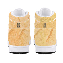 Load image into Gallery viewer, D16 High-Top Synthetic Leather Sneakers - White