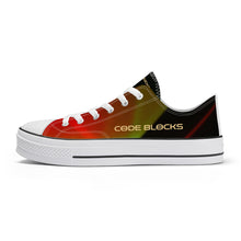 Load image into Gallery viewer, SF_S62 Unisex Classic Low Top Canvas Shoes - White